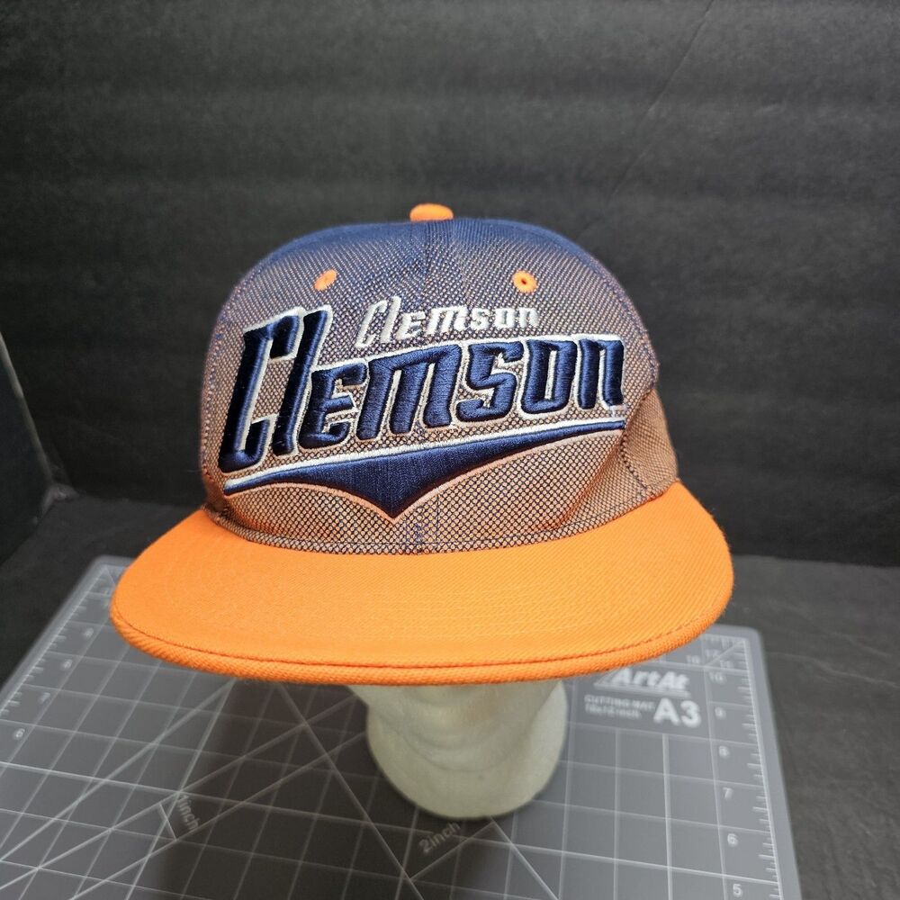 Clemson Tigers Snapback Hat Raised Script Multiple Designs